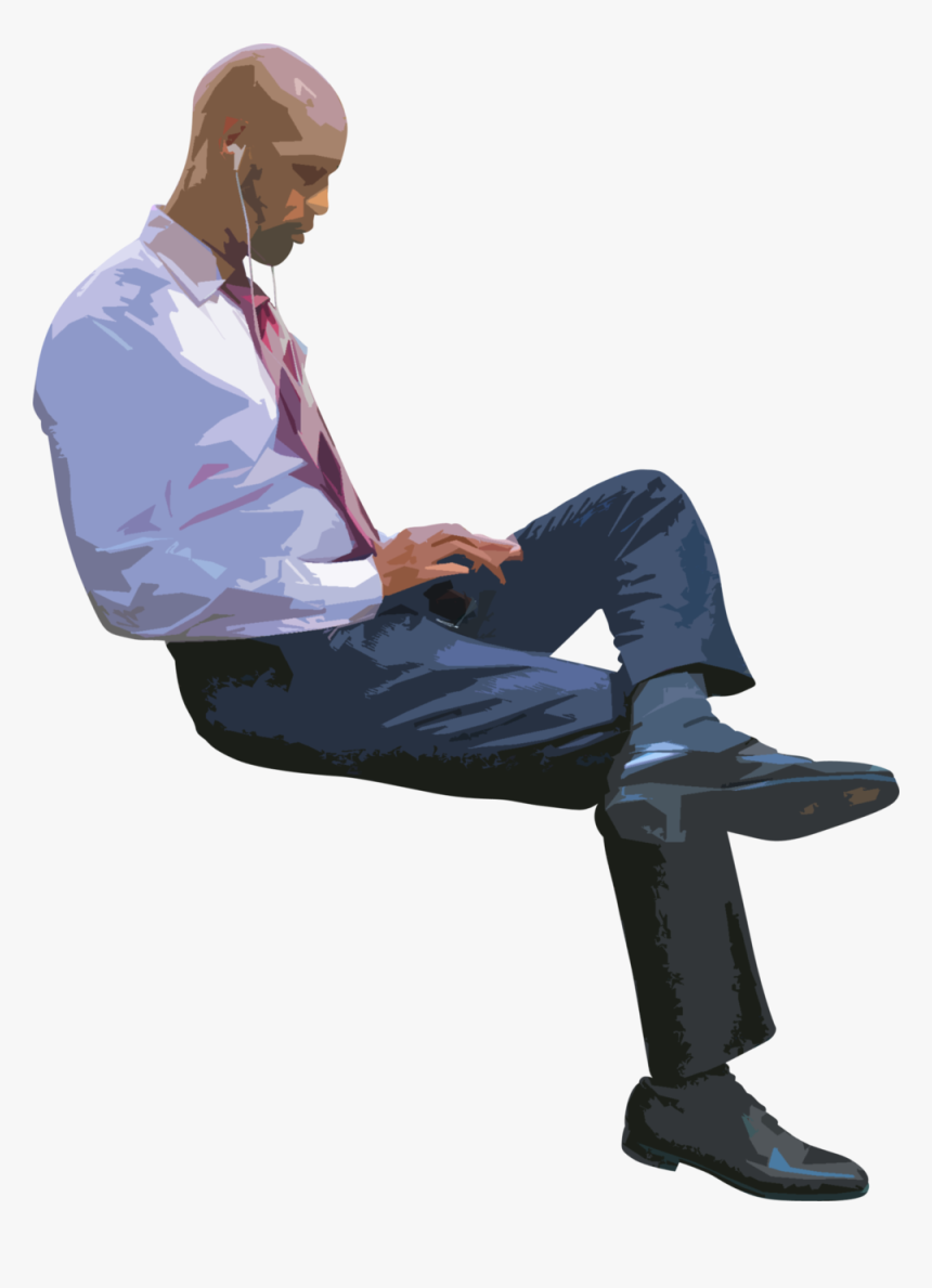 Thumb Image - Side Sitting People Png, Transparent Png