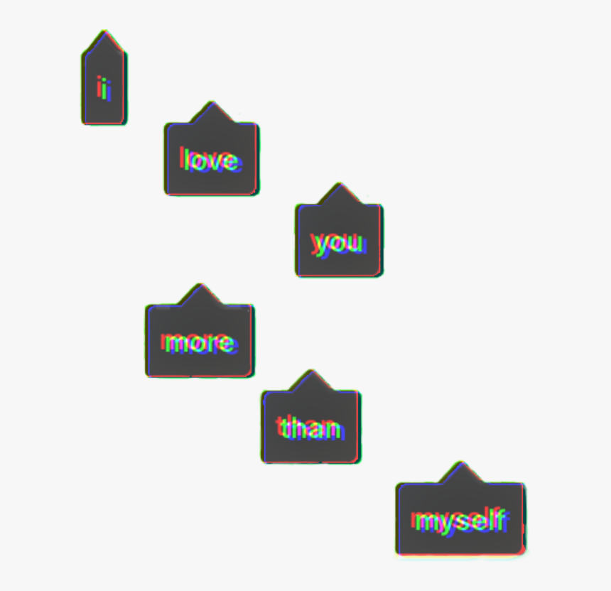 #glitch #love - Png Aesthetic, Transparent Png