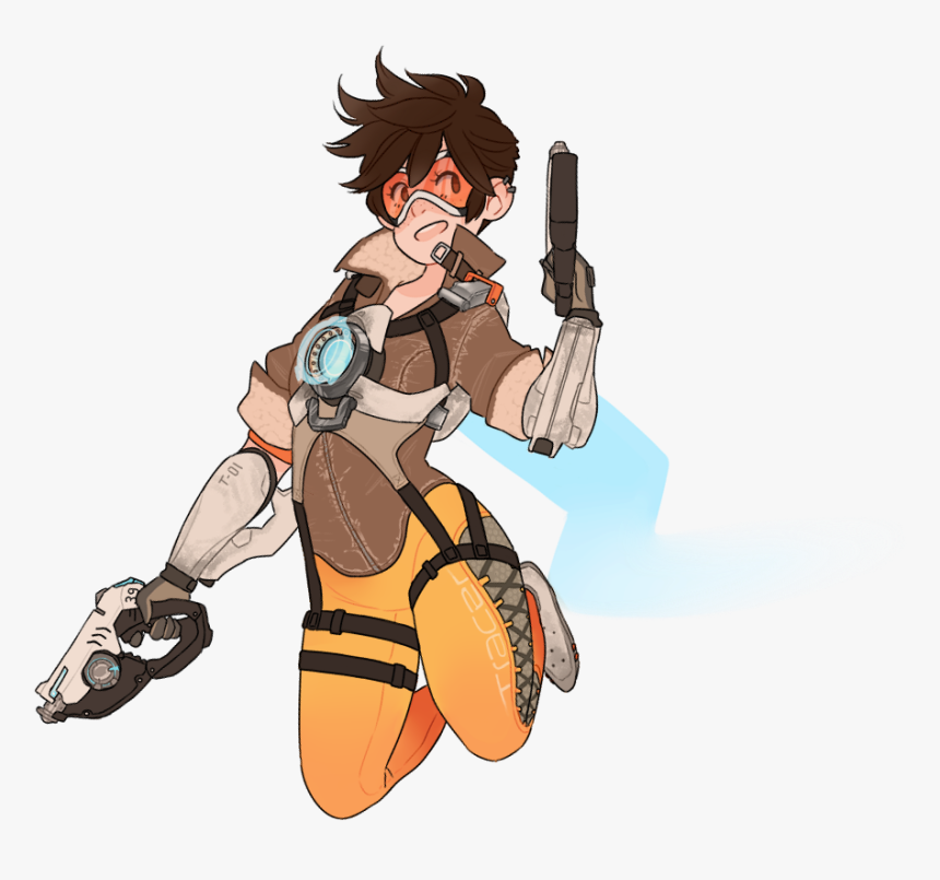 //#tracer #overwatch// #freetoedit - Transparent Tracer, HD Png Download