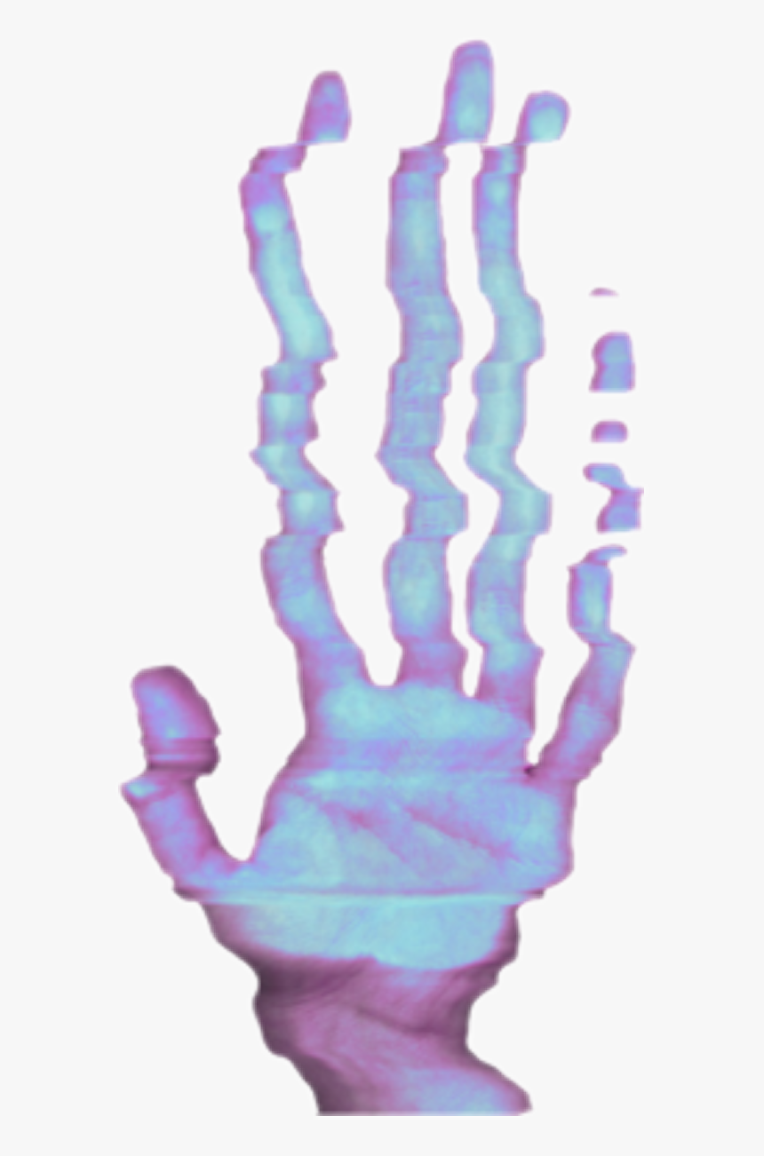 Edit Tumblr Overlay Sticker - Png Glitch, Transparent Png