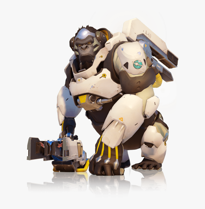 Full Body Transparent Stickpng - Overwatch Winston Png, Png Download