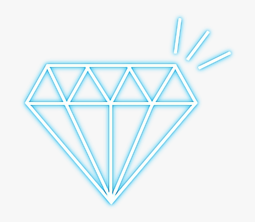 Neon Neonlights Light Starlight - Triangle, HD Png Download