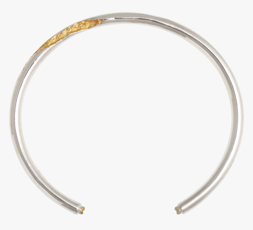 Buy Cracked Gold Circle Bracelet And Herman Fuck I - Bangle, HD Png Download