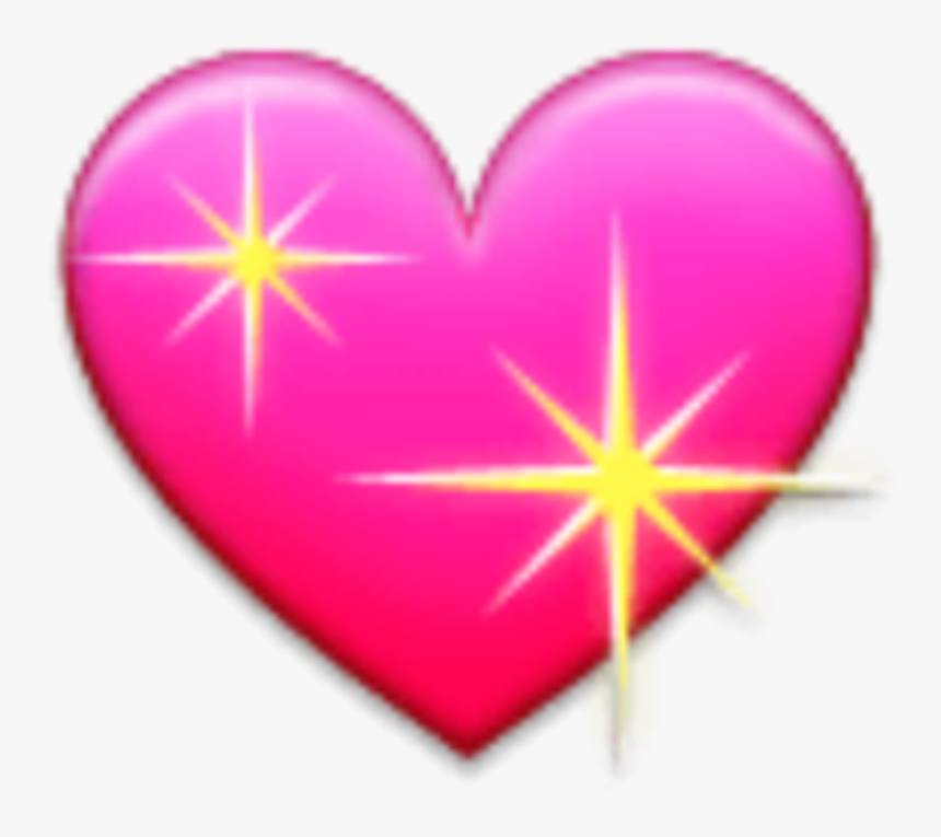 #hearts #heart #emoji #picsart - Heart Picsart, HD Png Download