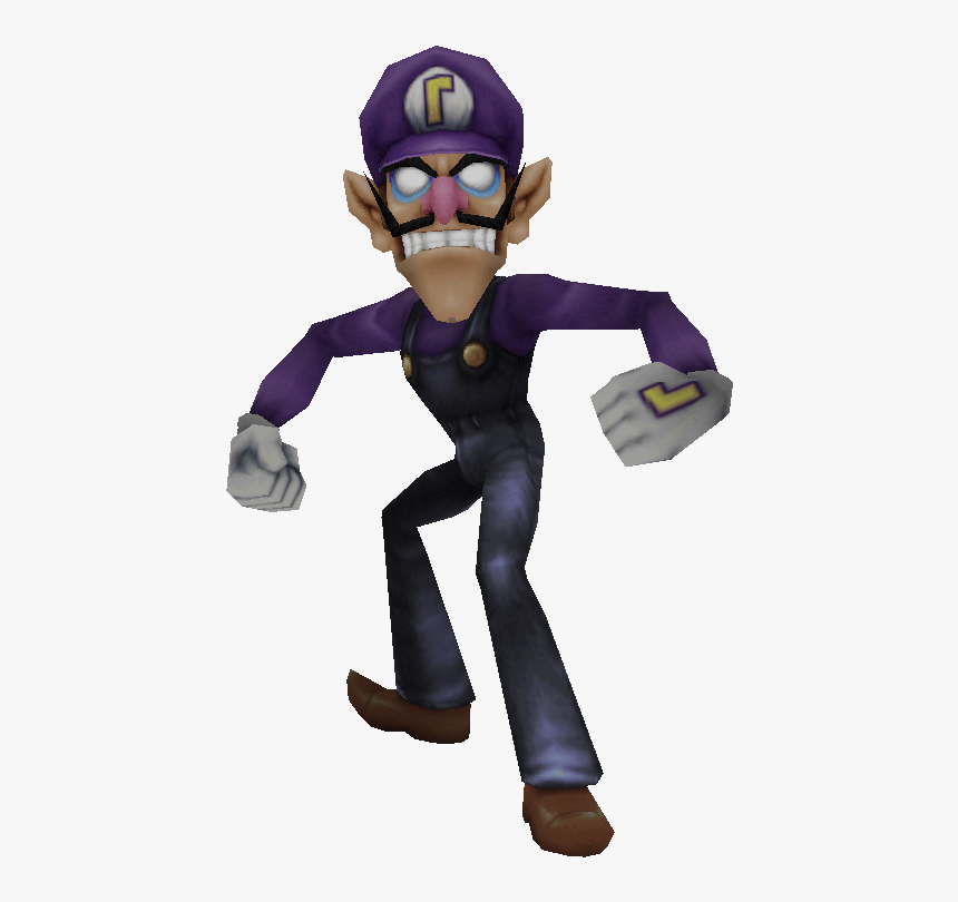 Waluigi Png 8 Bit Five Nights At Warios - Five Nights At Wario's Waluigi, Transparent Png