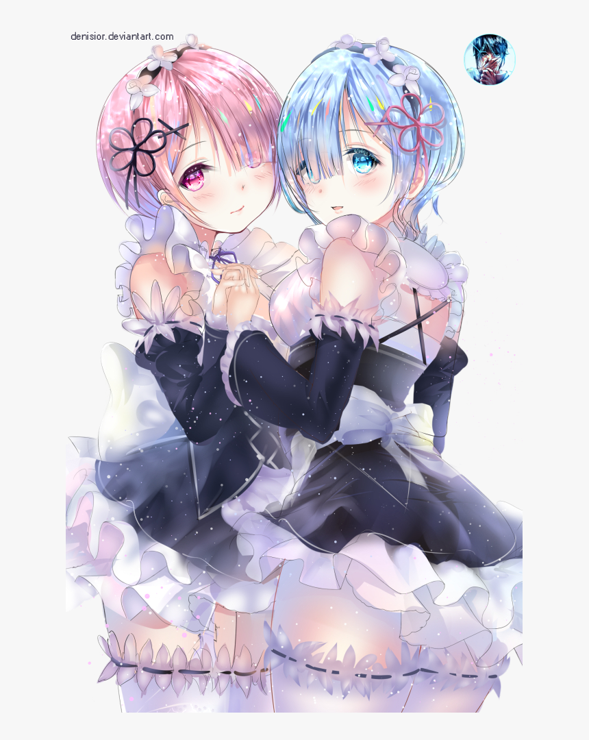 Rem And Ram Render, HD Png Download