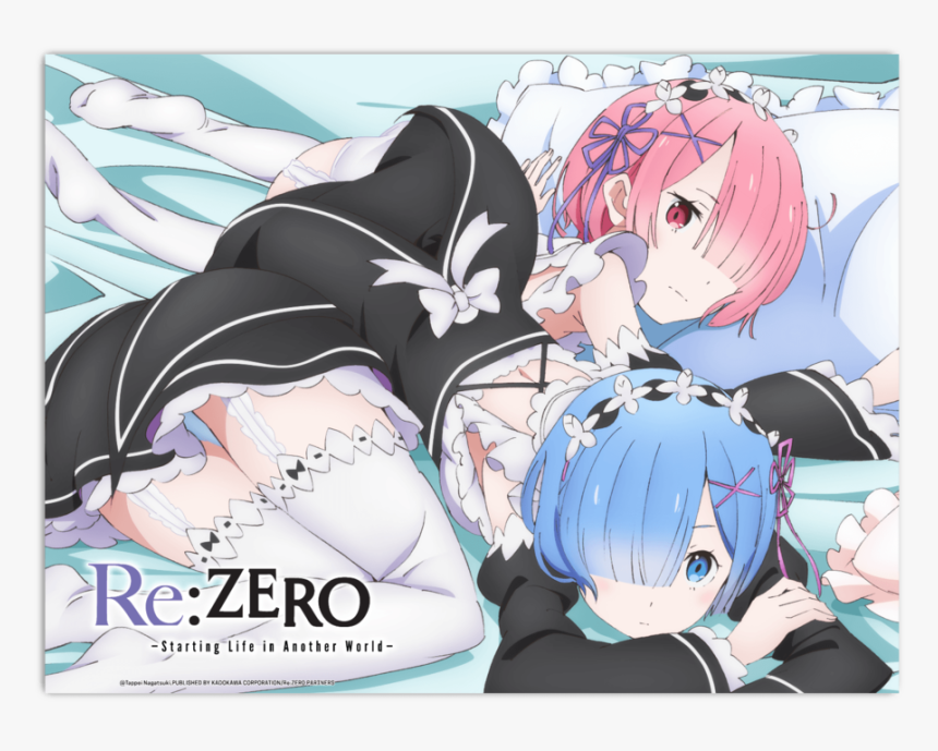 Rem Re Zero Poster, HD Png Download