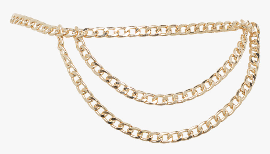 Chain Belt In Colour Gold Earth - Gold Chain With Weight, HD Png Download