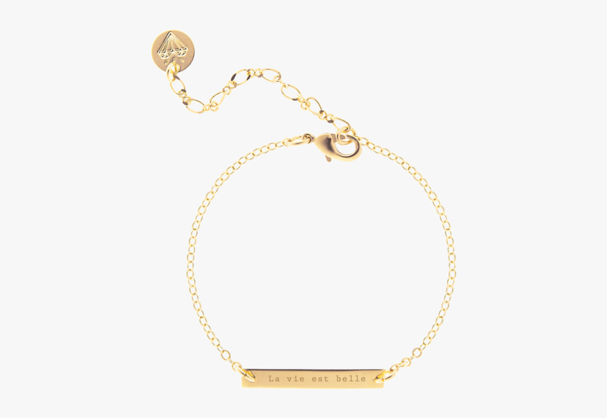 Chain Amelie Braelet Gold Plated - Pulsera Con Nombre De Oro, HD Png Download