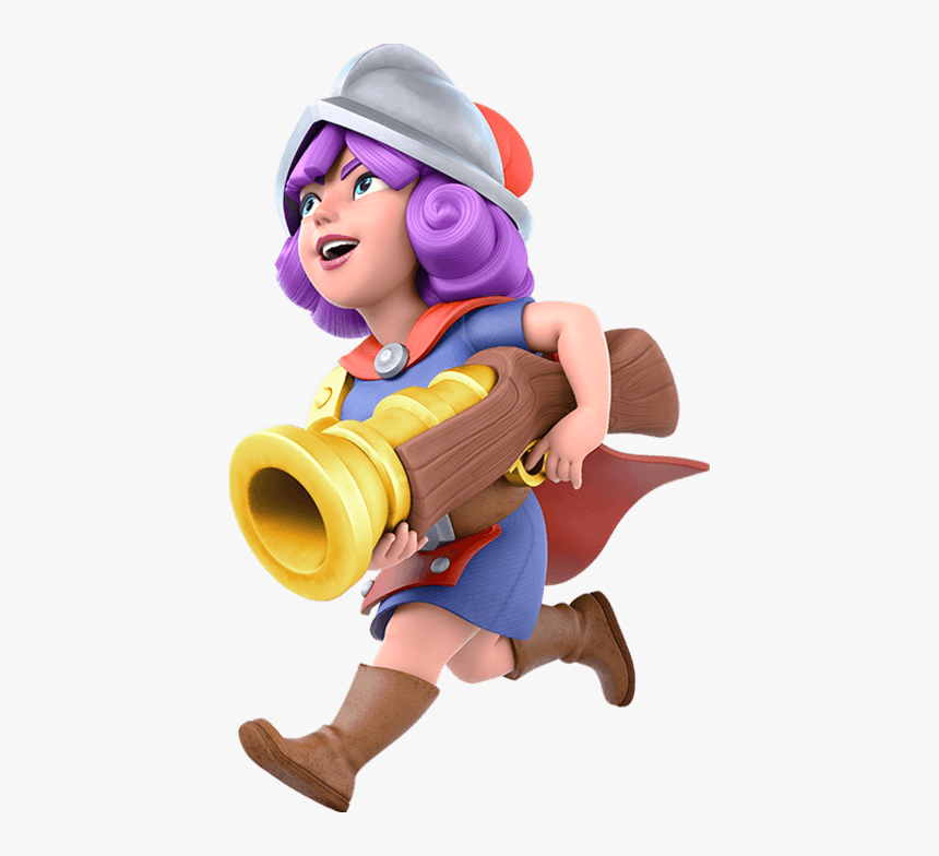 Mosqueteira Clash Royale - Personagens Do Clash Royale, HD Png Download