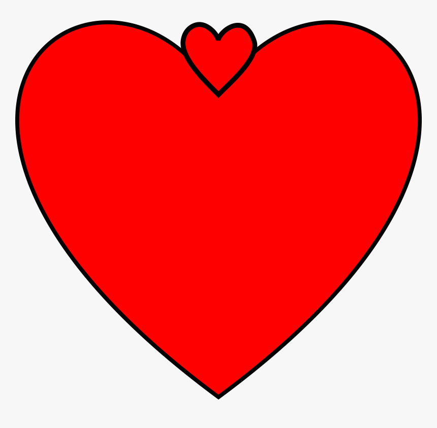Double Heart Clipart Jpg Transparent Stock Clipart - Love Clipart, HD Png Download