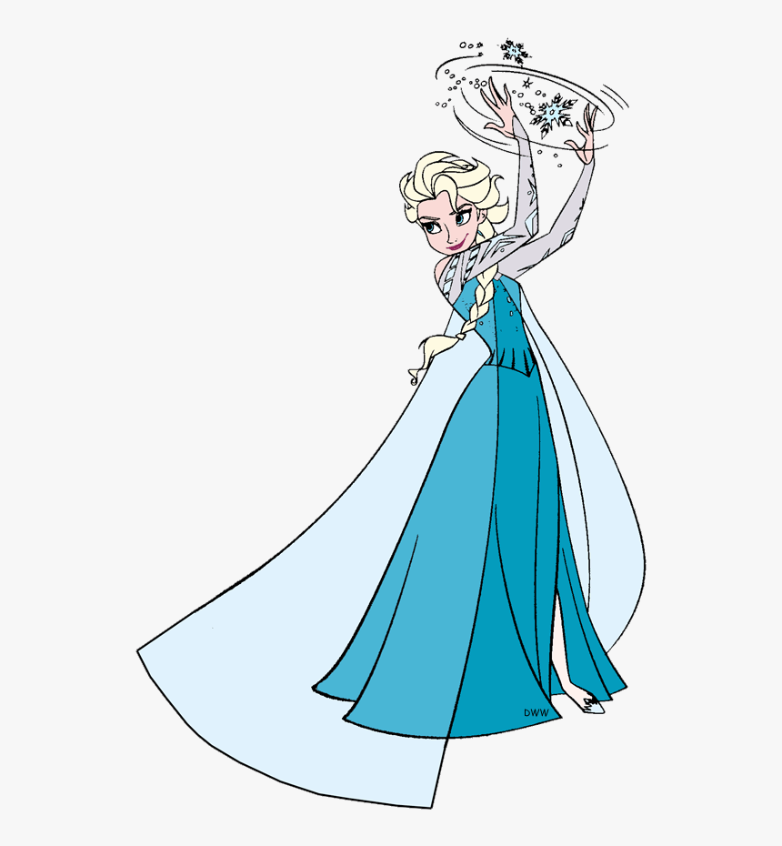 Disney Princess Clipart Frozen Elsa - Jack Skellington And Elsa, HD Png Download