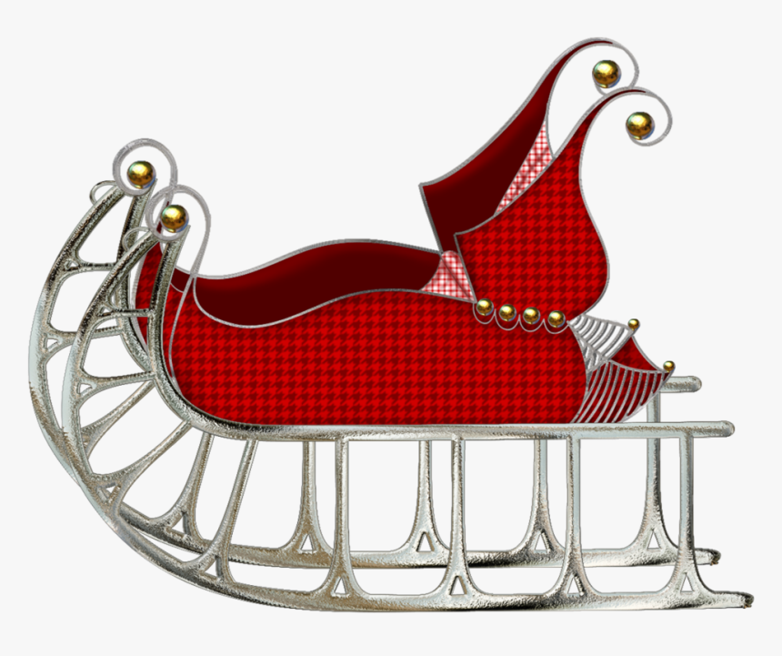 Santa Sleigh Png - Sleds Png, Transparent Png