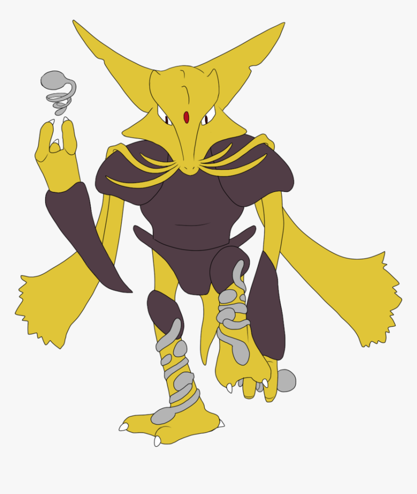Mega Alakazam By Mute-owl - Cartoon, HD Png Download