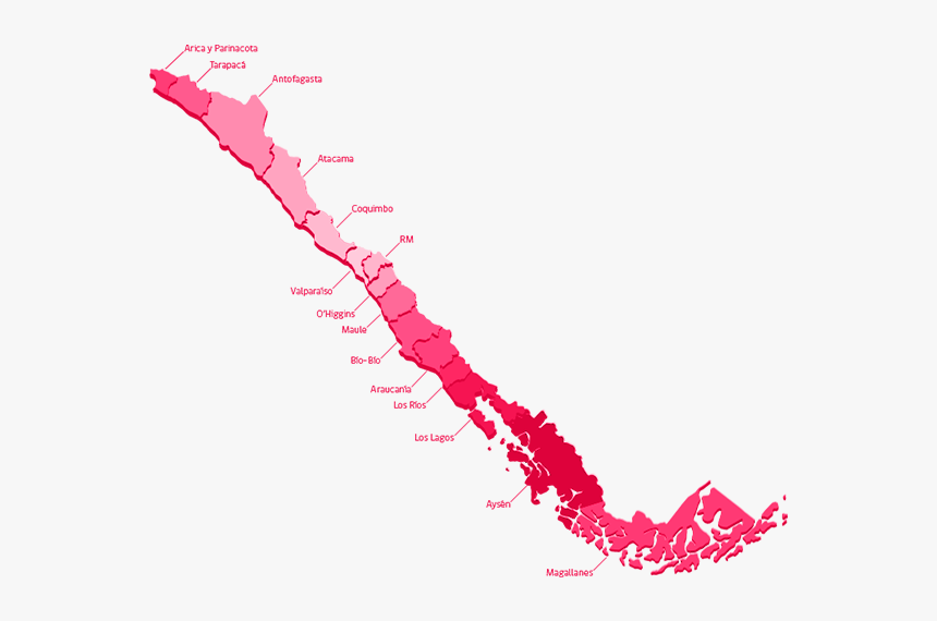 Http - //www - Decapack - Com/wp Todo Chile - Transparent Map Of Chile, HD Png Download