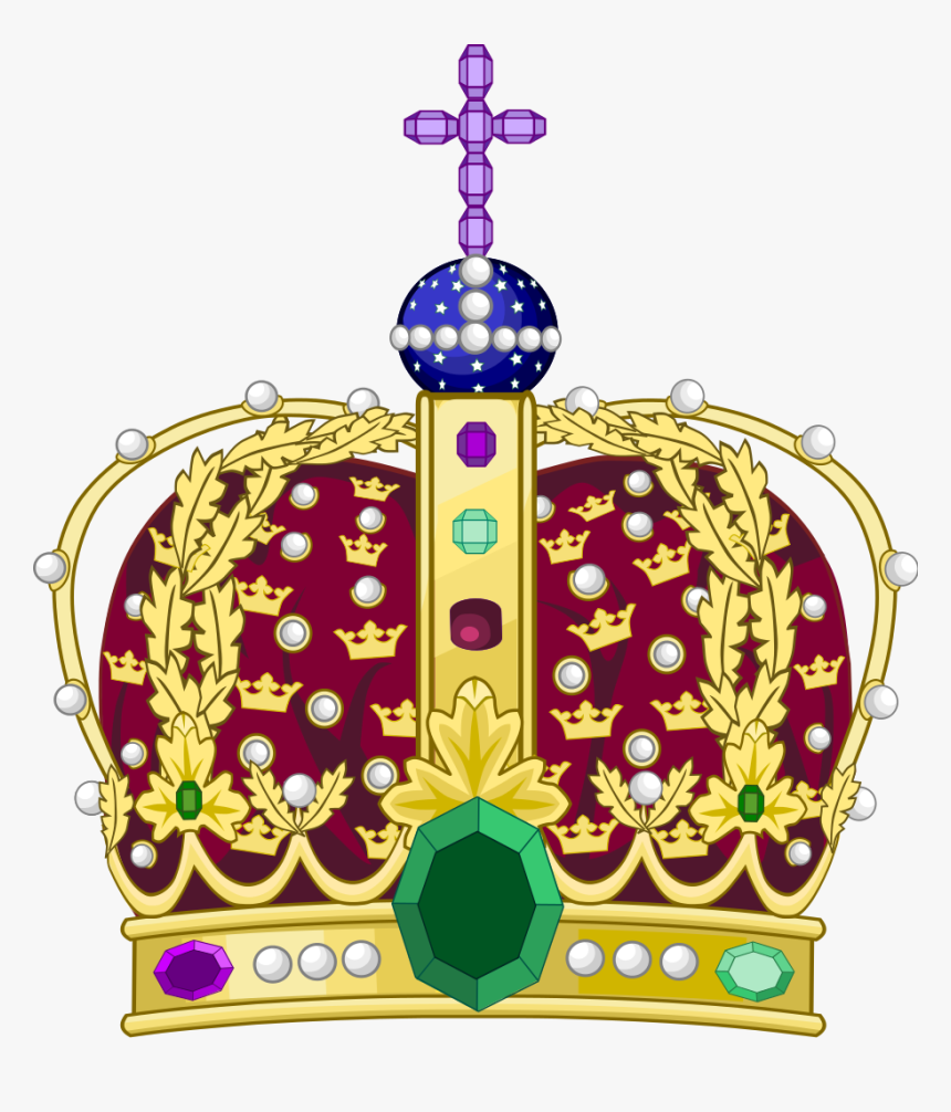 Transparent King Crown Png - Crown Of The King Of Norway, Png Download
