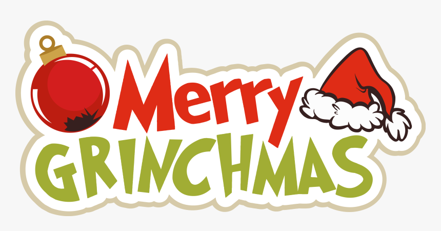 Merry Grinchmas Clipart, HD Png Download