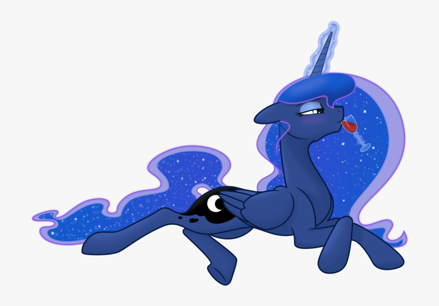 Princess Luna Laying Down, HD Png Download