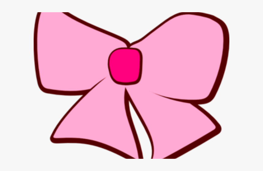 Baby Girl Clipart Bow - Yellow Polka Dot Bow Clip Art, HD Png Download
