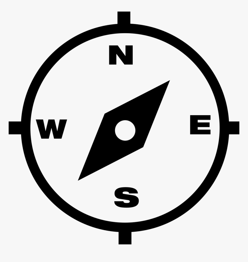 Compass For Orientation On Earth - Brujula Icono, HD Png Download