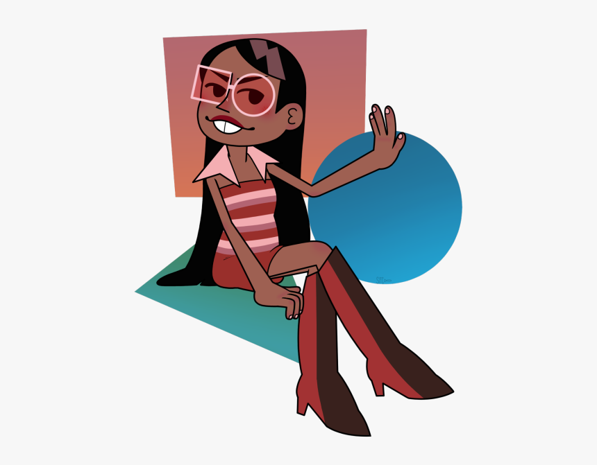 Girl Run Clipart Png - Cartoon, Transparent Png