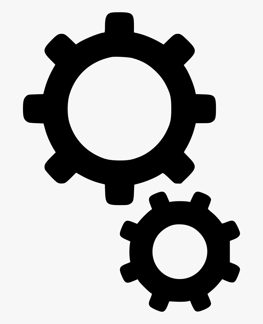 Settings Gears Cogs Options Preferences Configure Config - Management Support Icon, HD Png Download