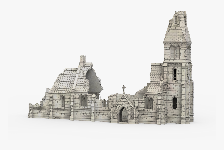 Medieval Church Ruin - Medieval Churches Png, Transparent Png