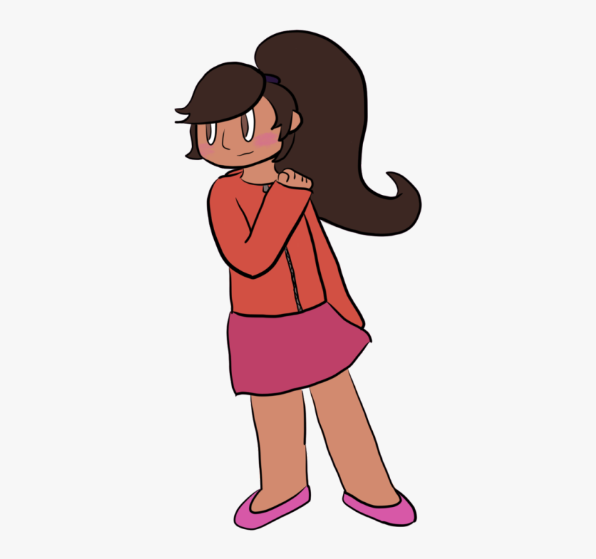 Girl Run Clipart Png - Cartoon, Transparent Png