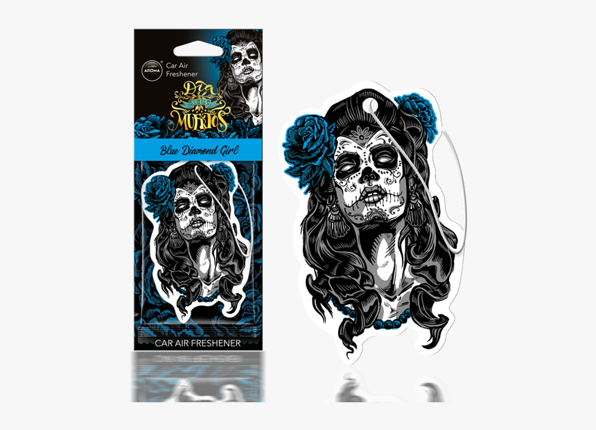 Dia De Los Muertos Black And White, HD Png Download