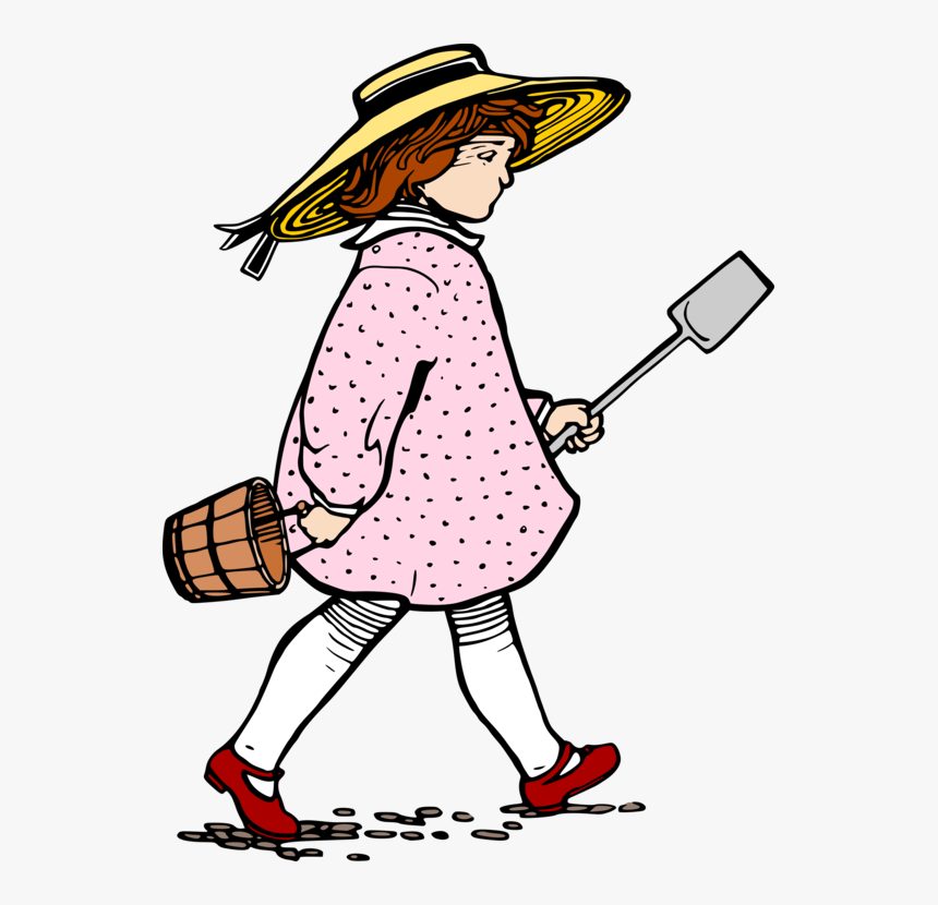 Human Behavior,headgear,shoe - Victorian Girl Illustration, HD Png Download