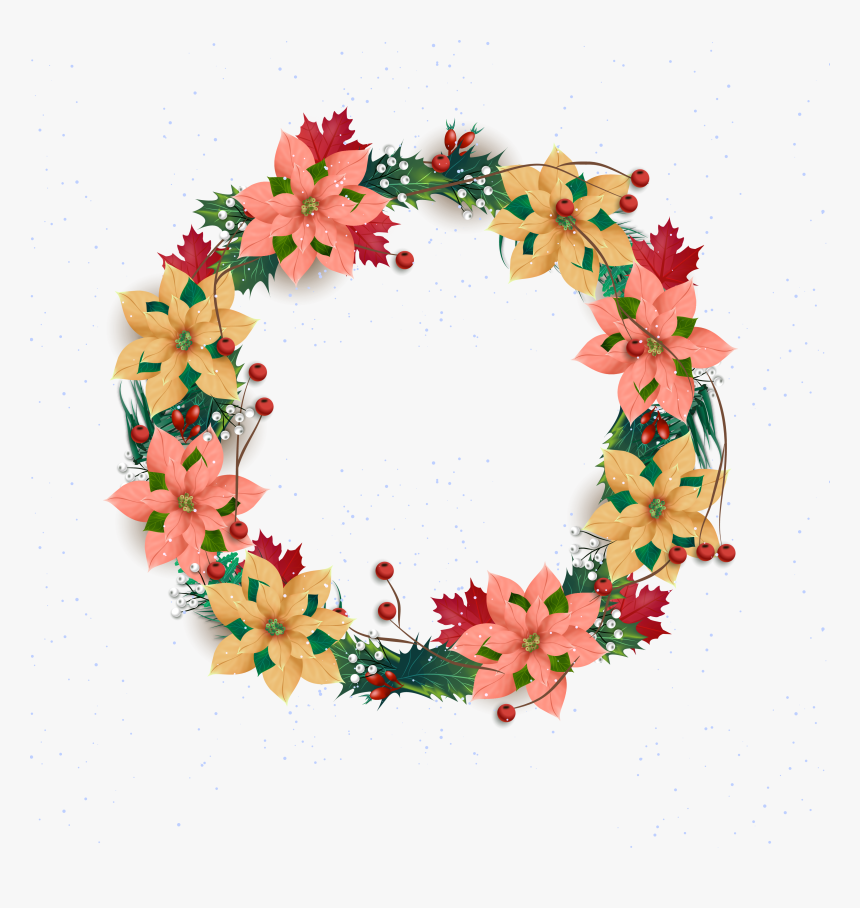 Flower Transprent Png Free - Png Christmas Flower, Transparent Png