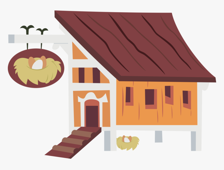 Hen By Jeatz Axl - Hen House Cartoon, HD Png Download