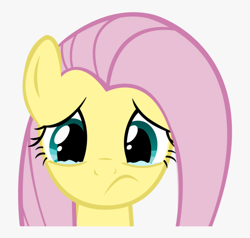 N4f71251f53b7c - My Little Pony Fluttershy Sad, HD Png Download