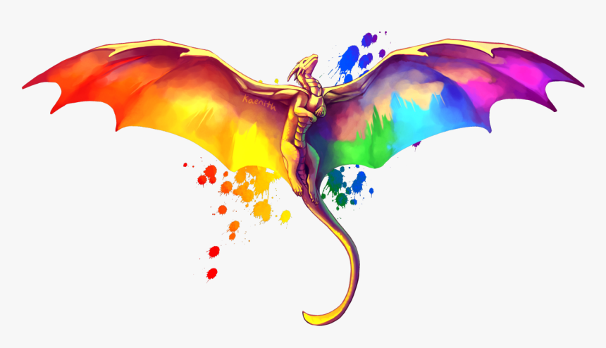 Gay Pride Dragons, HD Png Download