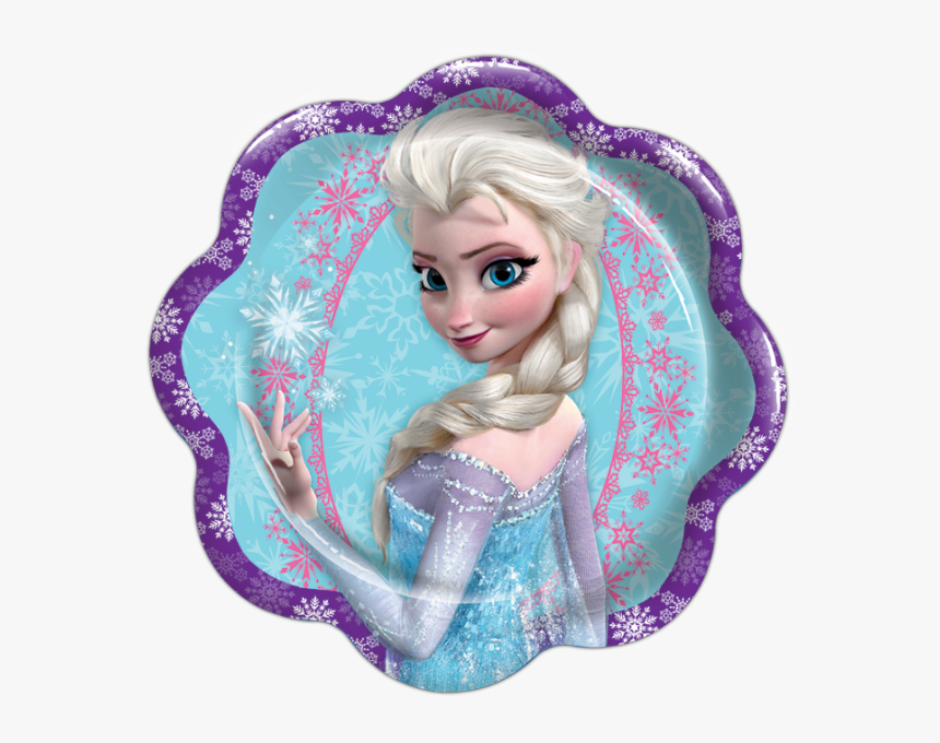 Plato Chico Elsa Frozen - Elsa Frozen, HD Png Download