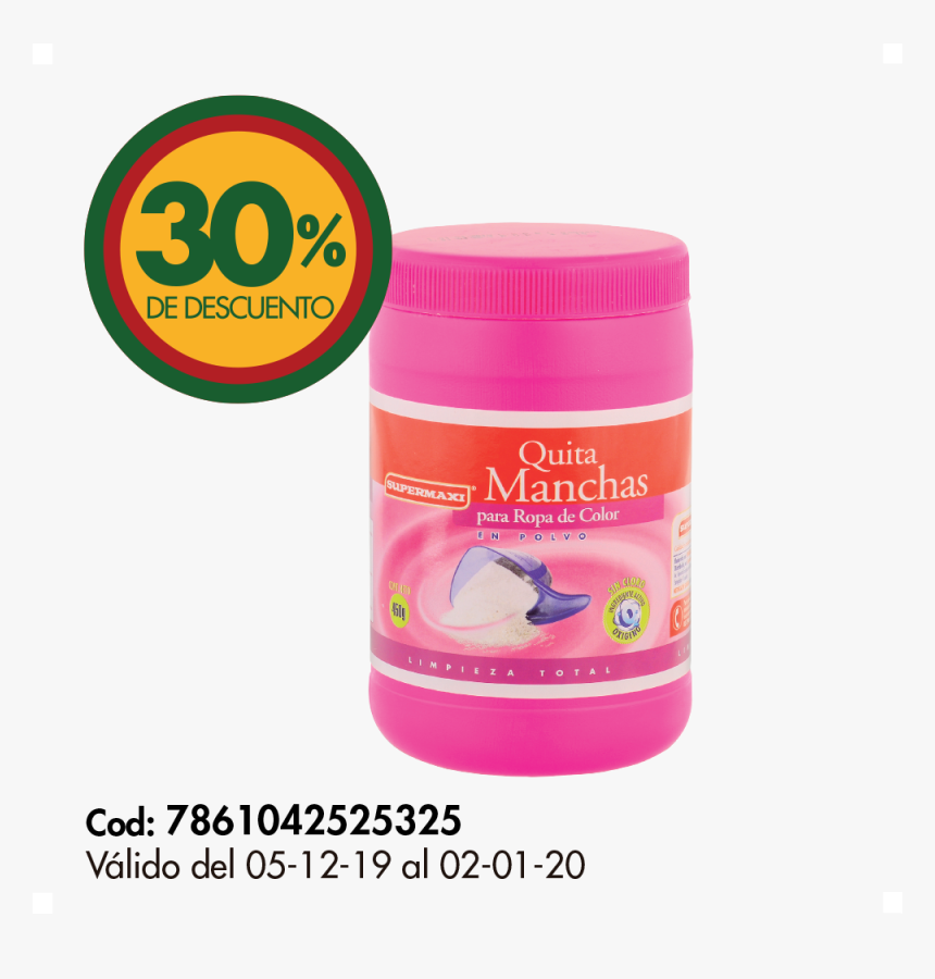 Quitamanchas En Polvo Para Ropa De Color Supermaxi - Shark, HD Png Download