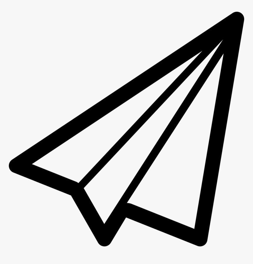 Img Loc Route - Paper Plane Icon Png, Transparent Png