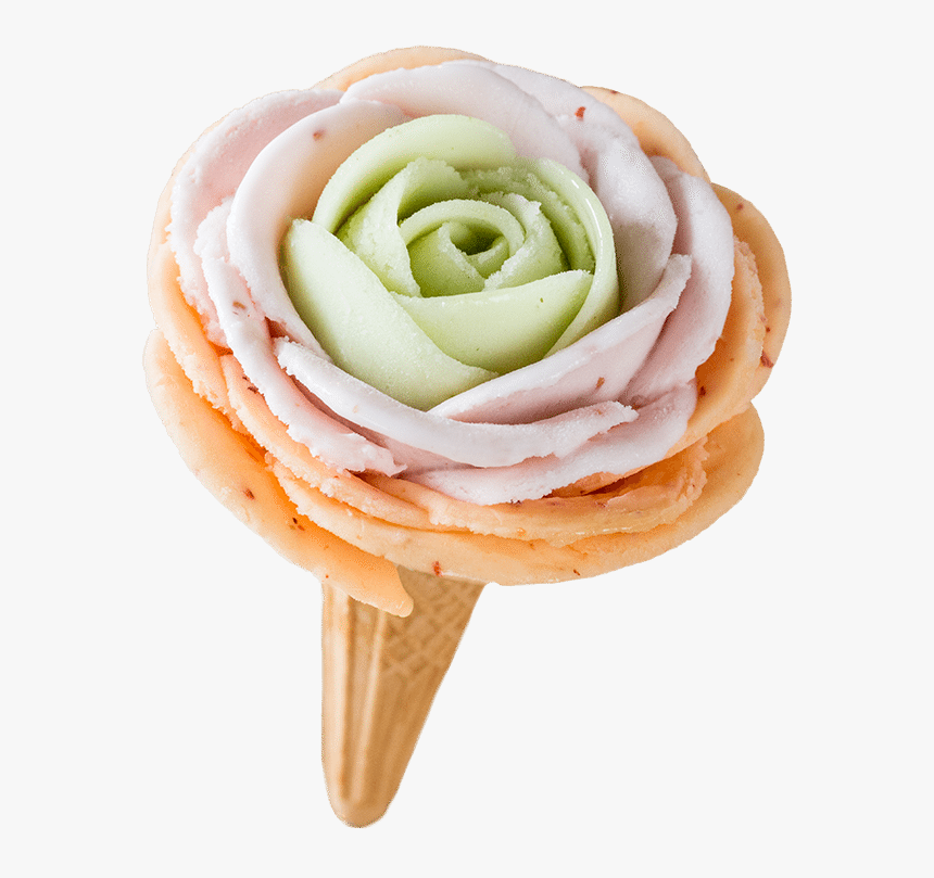 Flower Ice Cream Png, Transparent Png