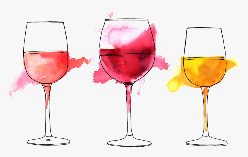 Wine Drawings, HD Png Download