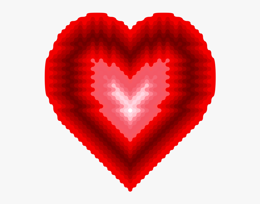 Wave Dot Heart - Heart, HD Png Download