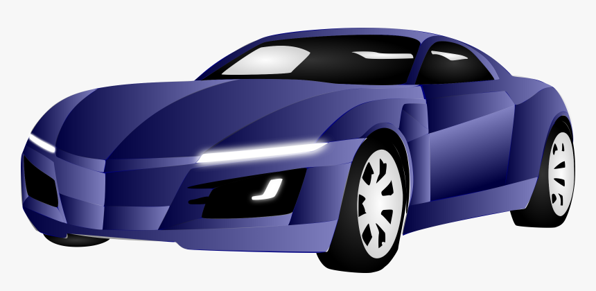 Car With Hood Open Clipart Picture Transparent Sports - Sports Car Clipart, HD Png Download