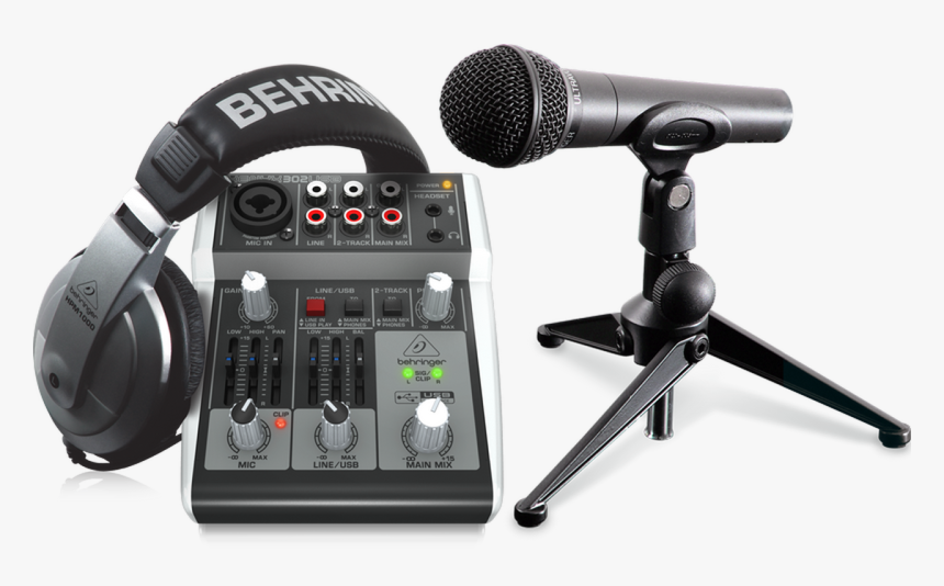 Behringer Podcastudio 2 Usb - Behringer Podcastudio Usb, HD Png Download