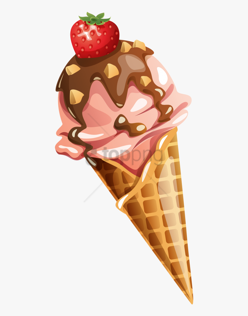 Free Png Ice Cream Frutti Di Bosco Euclidean Vector - Vector Ice Cream Png, Transparent Png