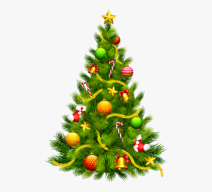 Transparent Christmas Tree Png, Png Download