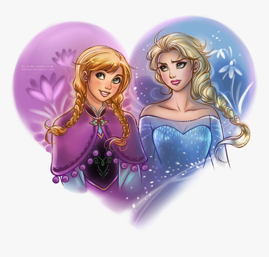 Rapunzel And Elsa Disney, HD Png Download