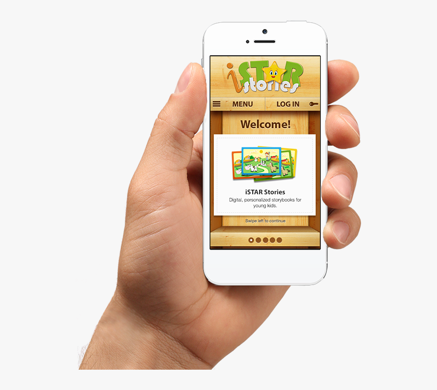Mobile Web Demo, Holding Iphone In Hand - Hand Mobile Website, HD Png Download