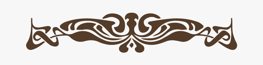 Stickers Arabesque Tête De Lit Baroque - Calligraphy, HD Png Download