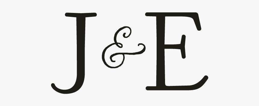 J And E Monogram, HD Png Download
