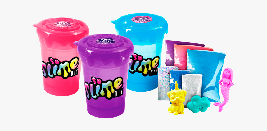 Slime 3-pack De Agitadores Que Cambian De Color - So Slime Diy Slime Shaker Color Change, HD Png Download