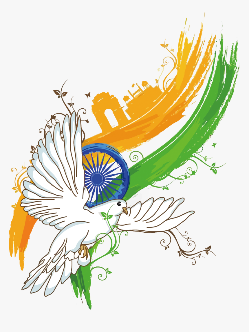Independence Day Png Pic - India Independence Day Poster, Transparent Png